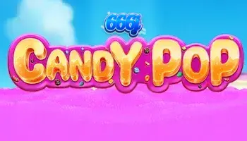 Tampilan visual cerah dan penuh warna dari slot Candy Pop dengan simbol permen.